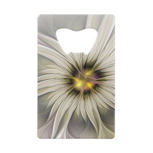 Grande Fleur d'Ivoire, Art Fractal Moderne Abstrai