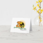 Grande forme ! Carte de voeux d'anniversaire (Fleur jaune)