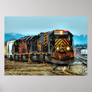 Grande Ghosts van Greentree Poster