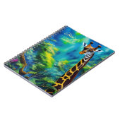 Grande Giraffe dans le Carnet Spiral des arbres (Côté gauche)