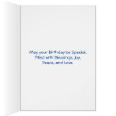 Grande grand-mère Anniversaire carte GH (Intérieur (Droit))