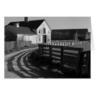 Grande grange et route, mars 1966