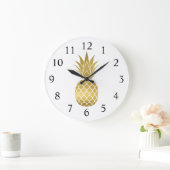 Grande horloge à ananas d'or (Maison)