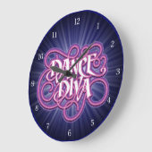 Grande horloge de Dance Diva (Angle)