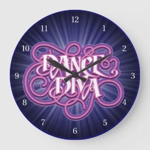Grande horloge de Dance Diva
