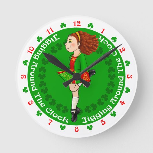 Grande horloge de danse irlandaise (Recto)
