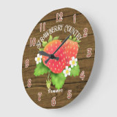 Grande horloge de fraise de campagne (Angle)