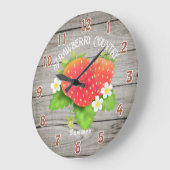 Grande horloge de fraise de campagne (Angle)