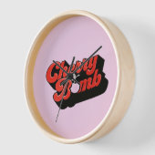 Grande horloge de la bombe cerise (Angle)