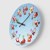 Grande horloge de Noël (Angle)