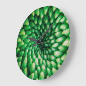 Grande horloge du Motif de fleurs (Angle)