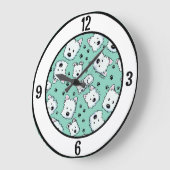 Grande horloge KiniArt Westie Lover (Angle)