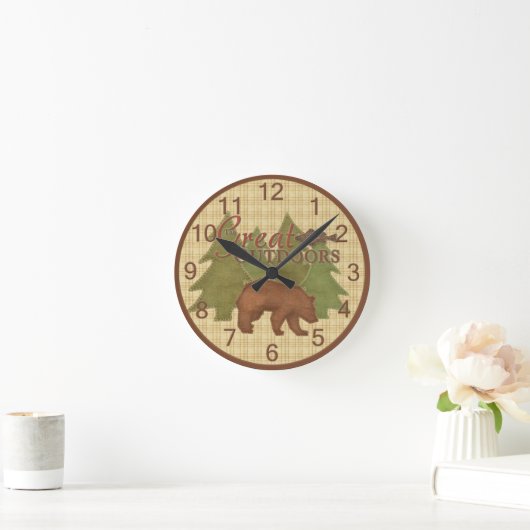 Grande horloge murale extérieure (Maison)