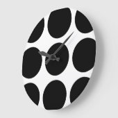 Grande horloge murale Pois (Angle)