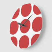 Grande horloge murale Pois (Angle)