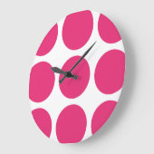 Grande horloge murale Pois (Angle)