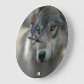 Grande horloge murale ronde faite sur commande (Angle)