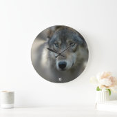 Grande horloge murale ronde faite sur commande (Maison)