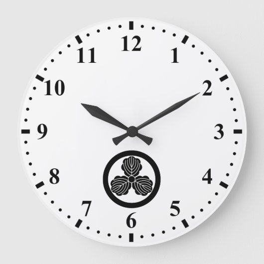 GRANDE HORLOGE RONDE 丸に三つ柏 (Recto)