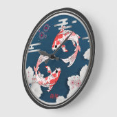 GRANDE HORLOGE RONDE 美しい錦鯉の和風♡ (Angle)