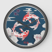 GRANDE HORLOGE RONDE 美しい錦鯉の和風♡ (Recto)