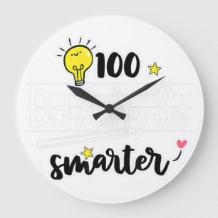 Grande Horloge Ronde 100th Day of School Outfit English Teacher 100 Day