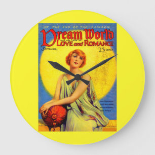 Grande Horloge Ronde 1920 Dream World magazine couverture