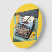 Grande Horloge Ronde 1950s typewriter (Angle)