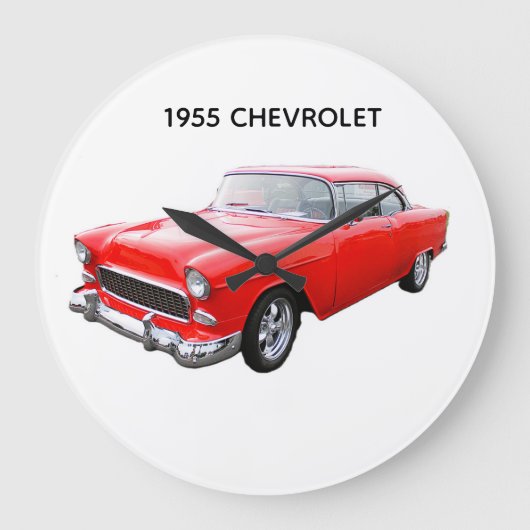 Grande Horloge Ronde 1955 chevrolet car  clock (Recto)