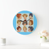 Grande Horloge Ronde 1960 s hairstyles grid (Maison)