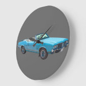 Grande Horloge Ronde 1971 Oldsmobile Cutlass Supreme Muscle Car (Angle)