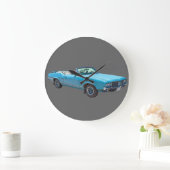 Grande Horloge Ronde 1971 Oldsmobile Cutlass Supreme Muscle Car (Maison)
