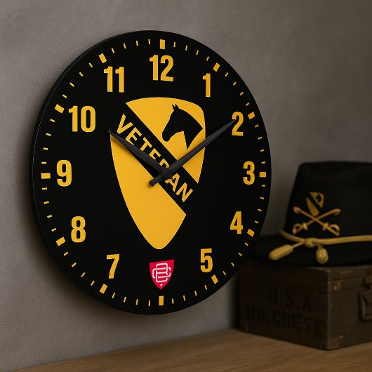 Grande Horloge Ronde 1st Cavalry Division "First Team" Tribute