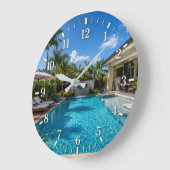 Grande Horloge Ronde 2026 Pool Clock (Angle)