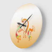 Grande Horloge Ronde 3 Kokopelli #51a (Angle)