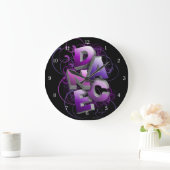Grande Horloge Ronde 3D Dance (Maison)