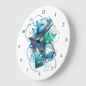 Grande Horloge Ronde 3D Dance (Angle)