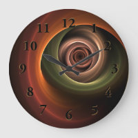 3D Spirale Abstraite couleurs chaudes Art fractal
