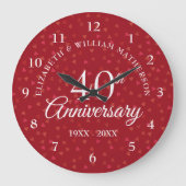 Grande Horloge Ronde 40e Anniversary Ruby Hearts (Recto)
