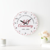 Grande Horloge Ronde 40e Anniversary Ruby Hearts (Maison)