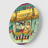 Grande Horloge Ronde 4 juillet - Le Jour que nous célébrons (Angle)