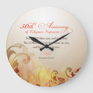Grande Horloge Ronde 50e anniversaire de la profession religieuse, Nun