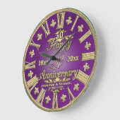 Grande Horloge Ronde 50e anniversaire du Mariage (Angle)