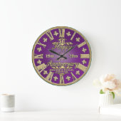 Grande Horloge Ronde 50e anniversaire du Mariage (Maison)
