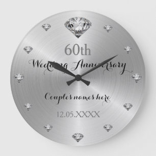 Grande Horloge Ronde 60e anniversaire du Mariage