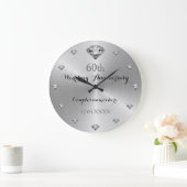 Grande Horloge Ronde 60e anniversaire du Mariage (Maison)