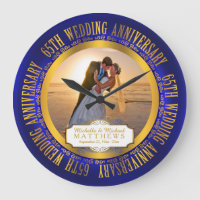 65e Wedding Anniversary Photo Keepsake