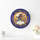 Grande Horloge Ronde 65e Wedding Anniversary Photo Keepsake (Maison)