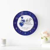 Grande Horloge Ronde 65th / 45th Sapphire Blue Anniversary Keepsake (Maison)