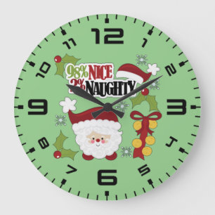 Grande Horloge Ronde 98% Nice 2% Naughty